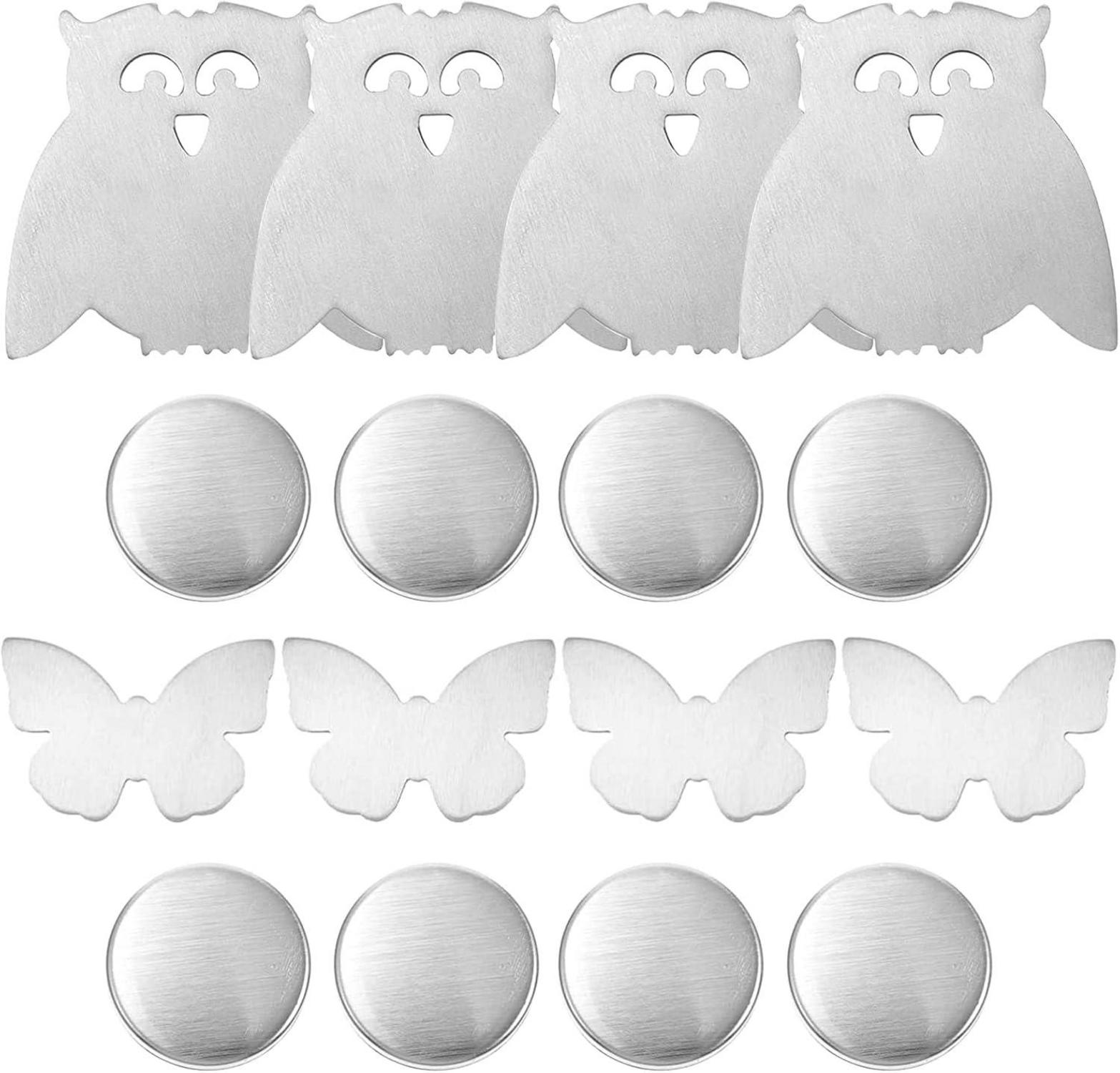 8er Set Magnetische Tischdeckenbeschwerer Schmetterling Eule