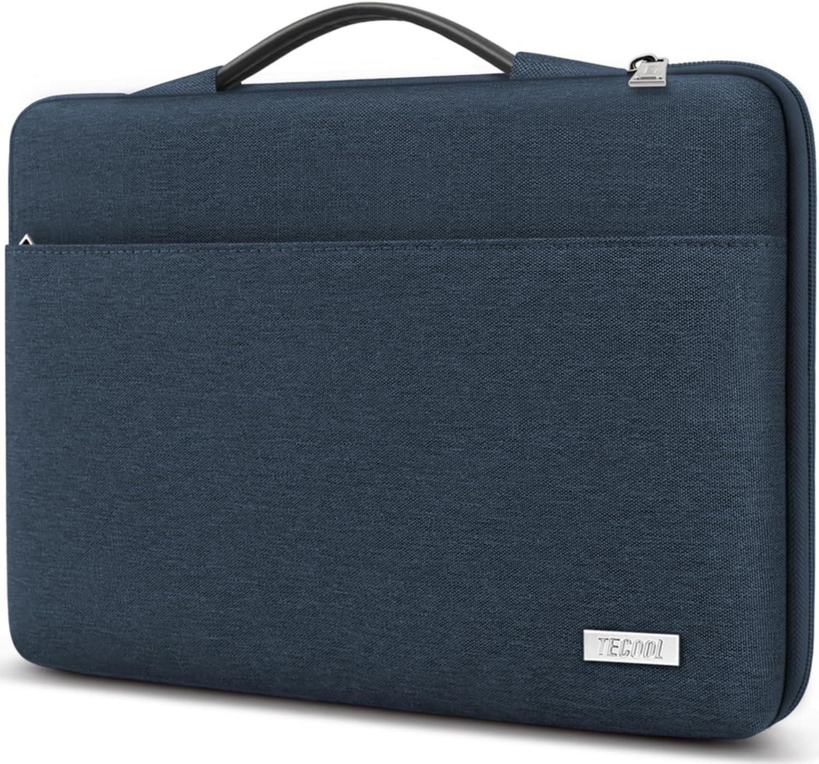 TECOOL 14 Zoll Laptop Hülle Laptoptasche Schutzhülle Denim Blau