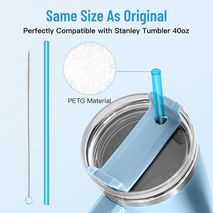 Anpro 10 Stück Klare Wiederverwendbare Hartplastik