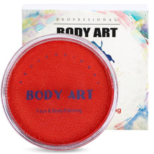 30g Profi-Aqua Schminke für Gesichtsbemalung und Bodypainting, Rot