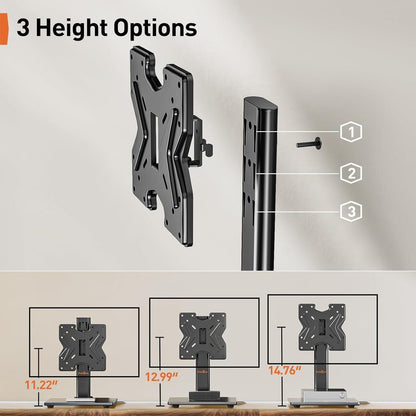 Schwenkbarer TV-Ständer für 19-43 Zoll