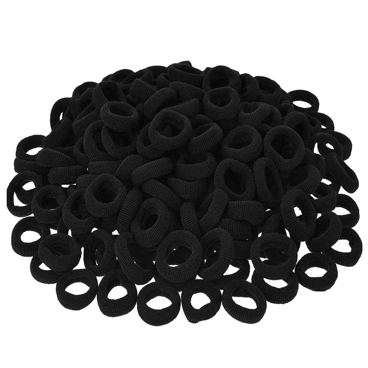 50er Set Haargummis Mädchen Multicolor Elastische Haarbänder 2,5cm*6mm