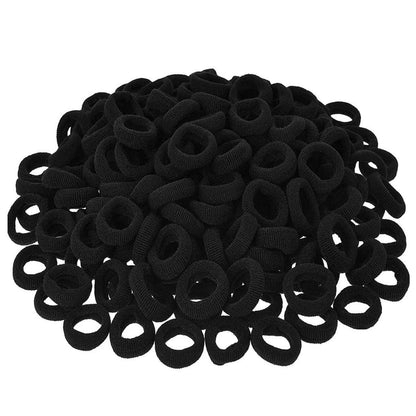 50er Set Haargummis Mädchen Multicolor Elastische Haarbänder 2,5cm*6mm