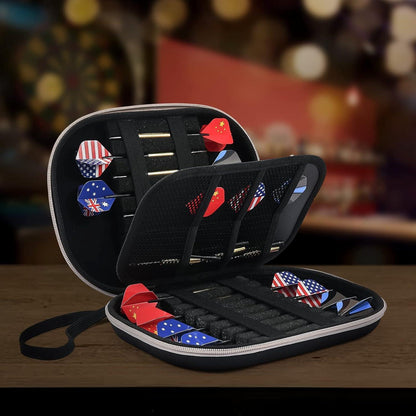 ATDAWN Darts Tasche Aufbewahrungslösung für 16 Darts