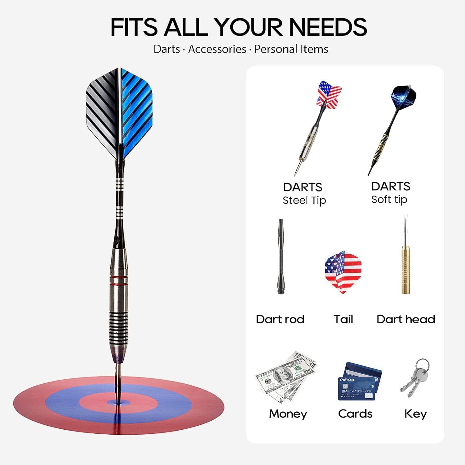 Darts Tasche aus robustem EVA-Material | Dartaufbewahrungslösung
