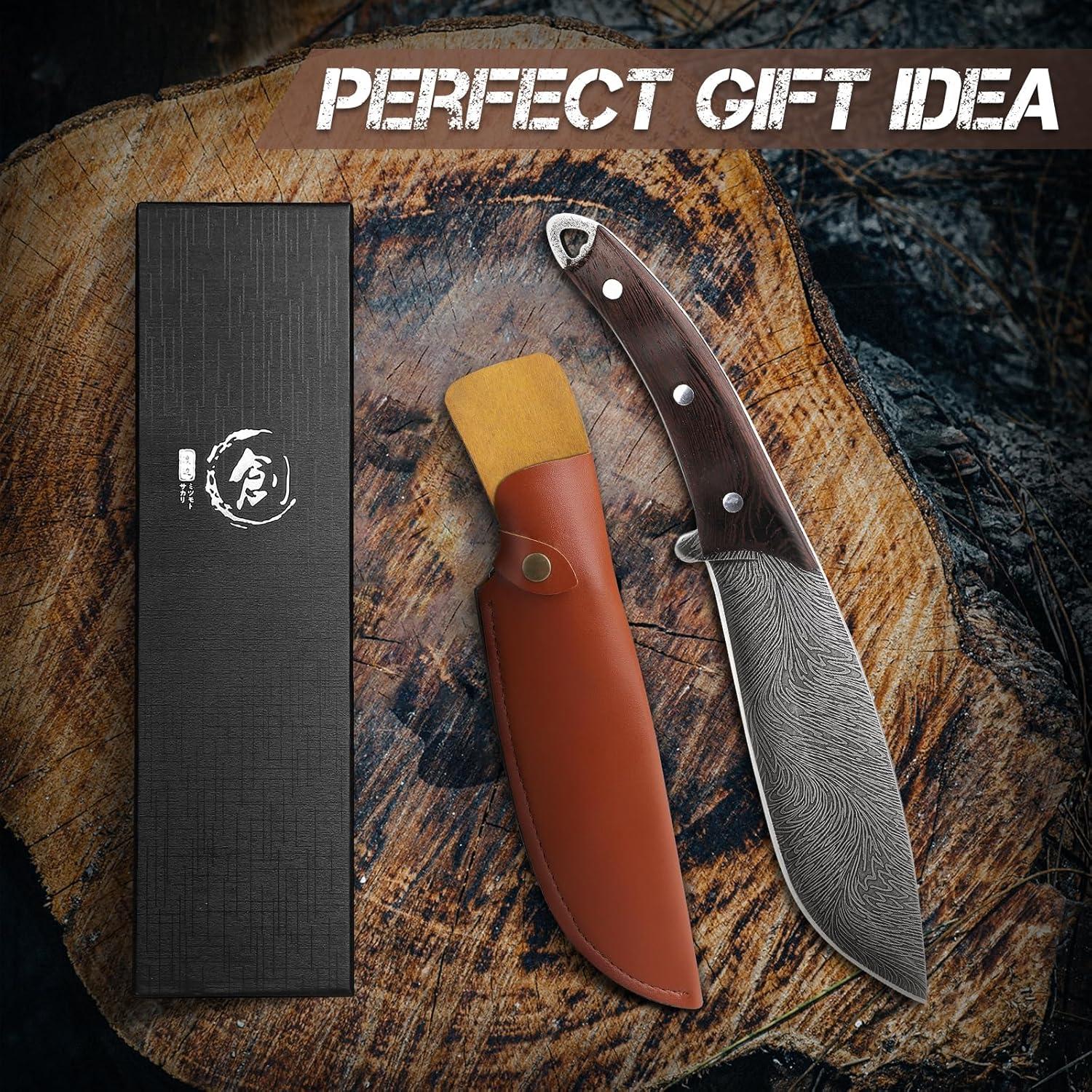Outdoor Survival Messer Dragon Creek Bushcraft Jagdmesser Feststehende Klinge