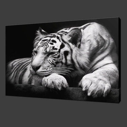 5D DIY Diamant Malerei Kit Tiger XXL Wanddekoration 100x50cm