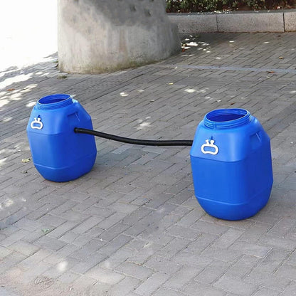Regensammler Verbindungsset Regenwassertrichter-Anschlussset 50cm
