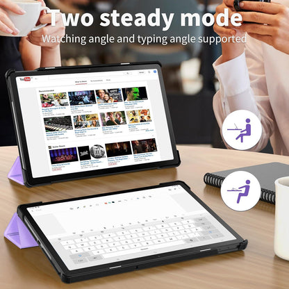 Schutzhülle für Lenovo Tab M10 Plus 3rd Gen 2022 10.6 Zoll, Lavendel