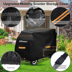 Elektromobil Abdeckhaube 420D Oxford Fabric Scooter Cover XL 144x68x99