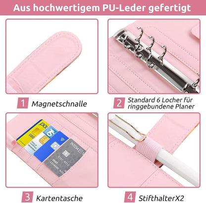 Budget Binder A6 Budgetplaner Deutsch Geldumschläge Kategorien Etiketten
