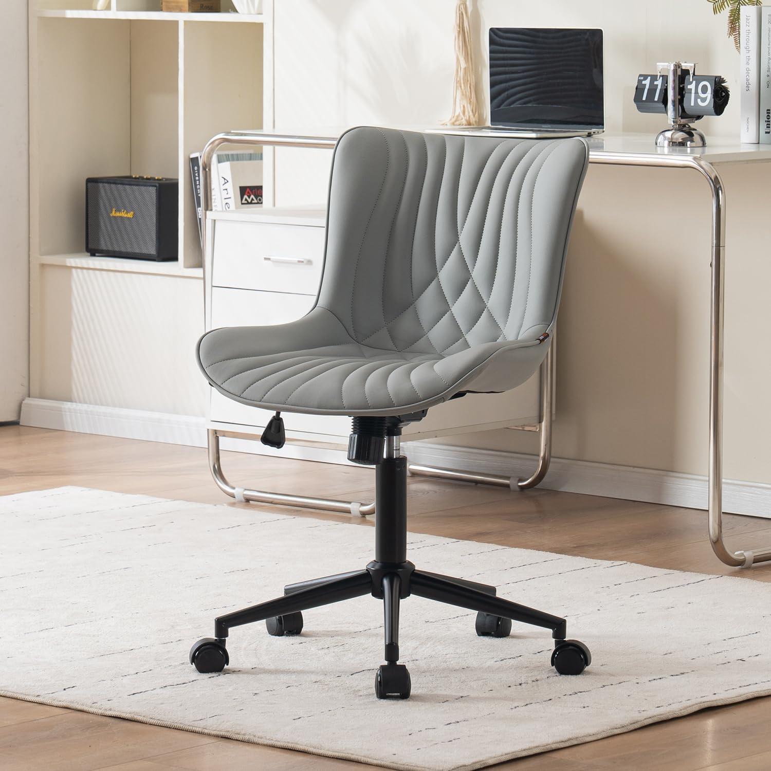 Ergonomischer Bürostuhl mit Fischschwanz-Design und Wippfunktion