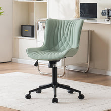 Ergonomischer Bürostuhl mit Fischschwanz-Design, MintGrün