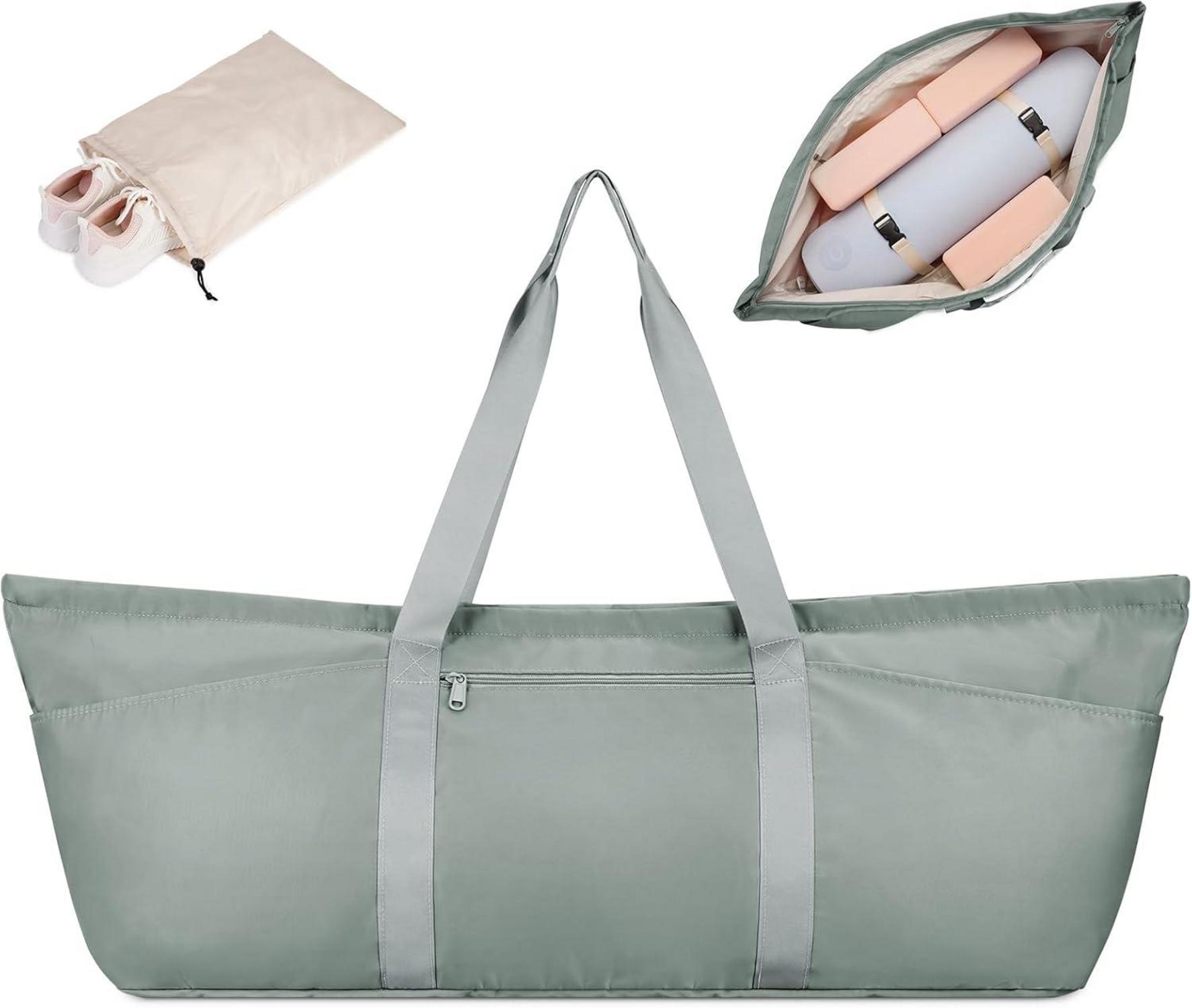 Sporttasche Damen Yogatasche Groß Reisetasche mit Schuhtasche
