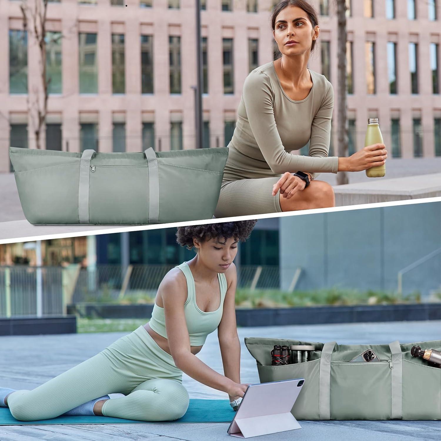 Sporttasche Damen Herren Yoga Reise Fitness Pilates Groß Nassfach