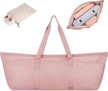 Sporttasche Yogatasche Groß Reisetasche mit Schuhtasche Nassfach