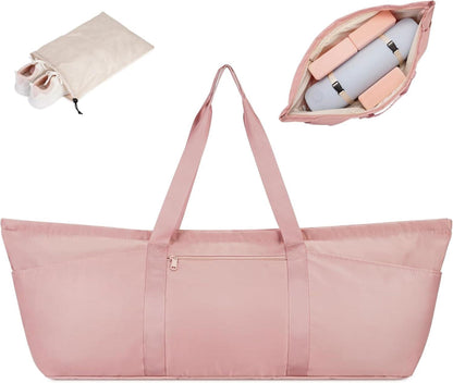 Sporttasche Yogatasche Groß Reisetasche mit Schuhtasche Nassfach