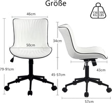 YOUTASTE Ergonomischer Bürostuhl mit Fischschwanz-Design in
