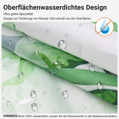 Duschvorhang Blumen 100x200cm Antischimmel