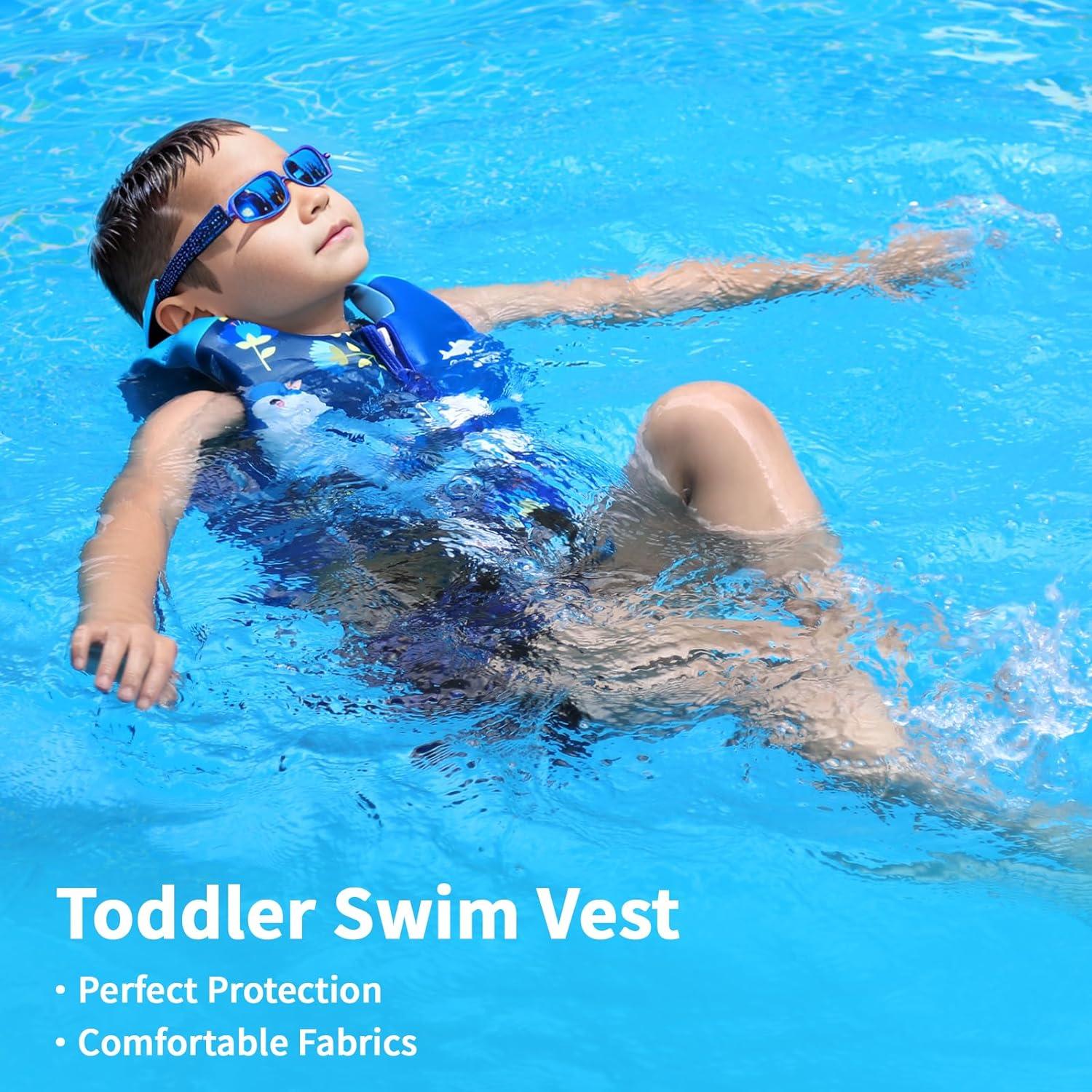 Schwimmweste Kinder Neopren Auftrieb Badeweste 1–9 Jahre 11-35kg