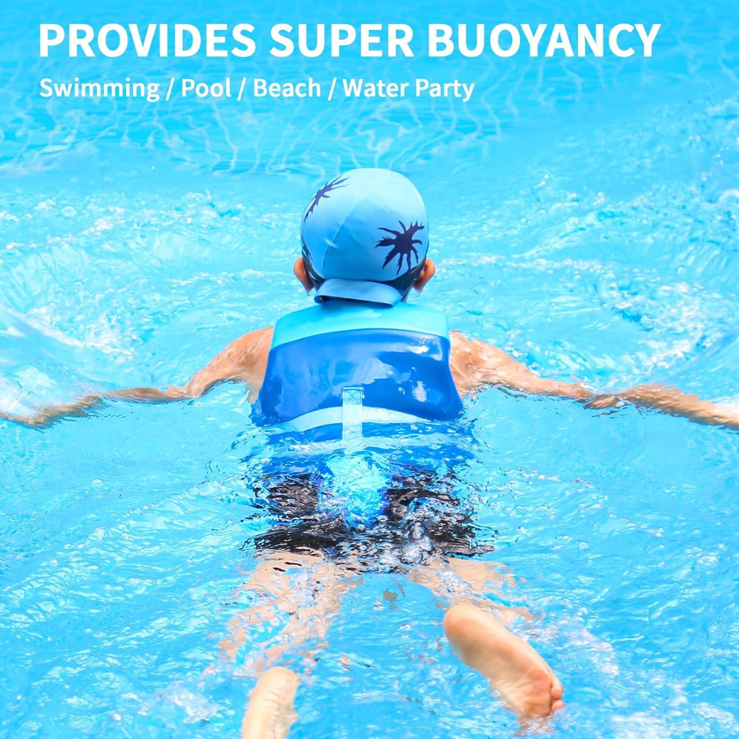 Gogokids Kinder Schwimmweste Float Jacket - Schwimmtraining Neopren Schwimmweste 1-9 Jahre 11-35kg