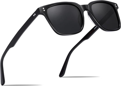 CARFIA Vintage Polarisierte Damen Sonnenbrille UV400 Schutz