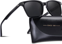 CARFIA Vintage Polarisierte Sonnenbrille Damen UV400 Schutz