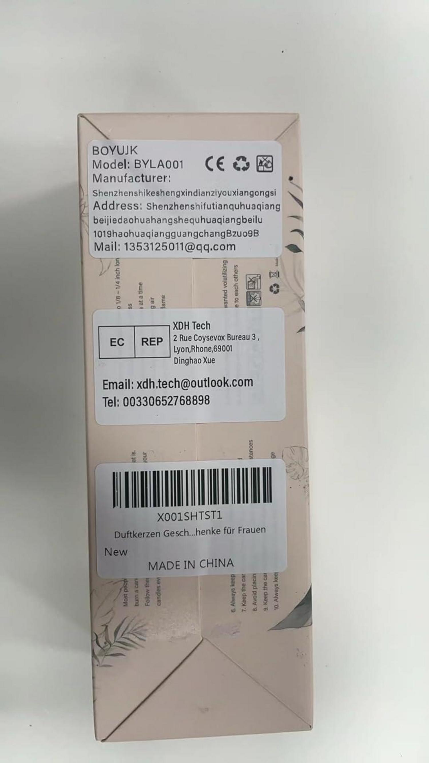 Duftkerzen Geschenkset Aromatherapie Kerzen Entspannung Blau Lila Schwarz