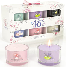 Duftkerzen Geschenkset für Frauen | Entspannungskerzen 6er Set