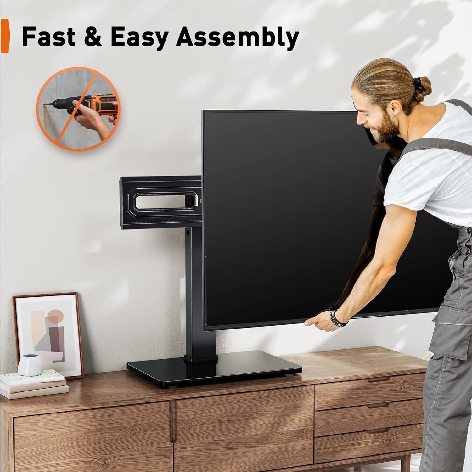 TV Standfuss 32-60 Zoll Schwenkbar Höhenverstellbar Stabil Max.Vesa