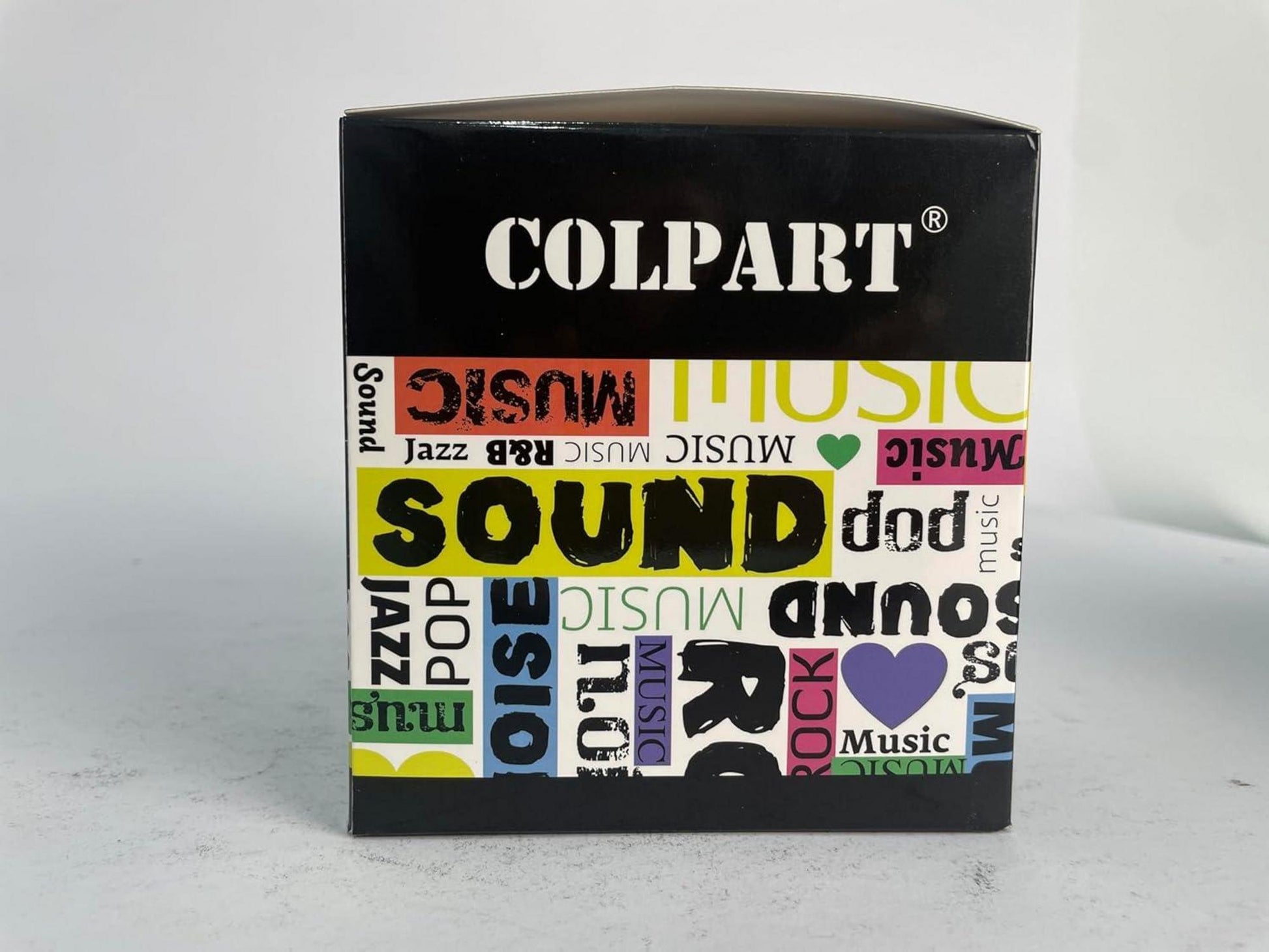 Colpart Textmarker 90er Set mit 6 Farben, meißelförmige Spitze