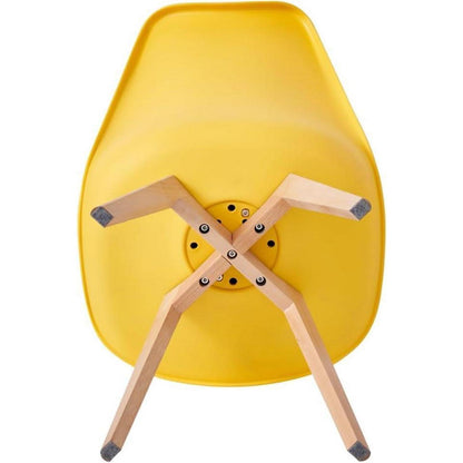 Esszimmerstuhl Set 8er – Massivholzbeine & Abnehmbares Kissen