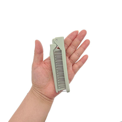 3x faltbare Haarbürsten Massagekopfbürste Zahnkamm Taschenreise Frauen