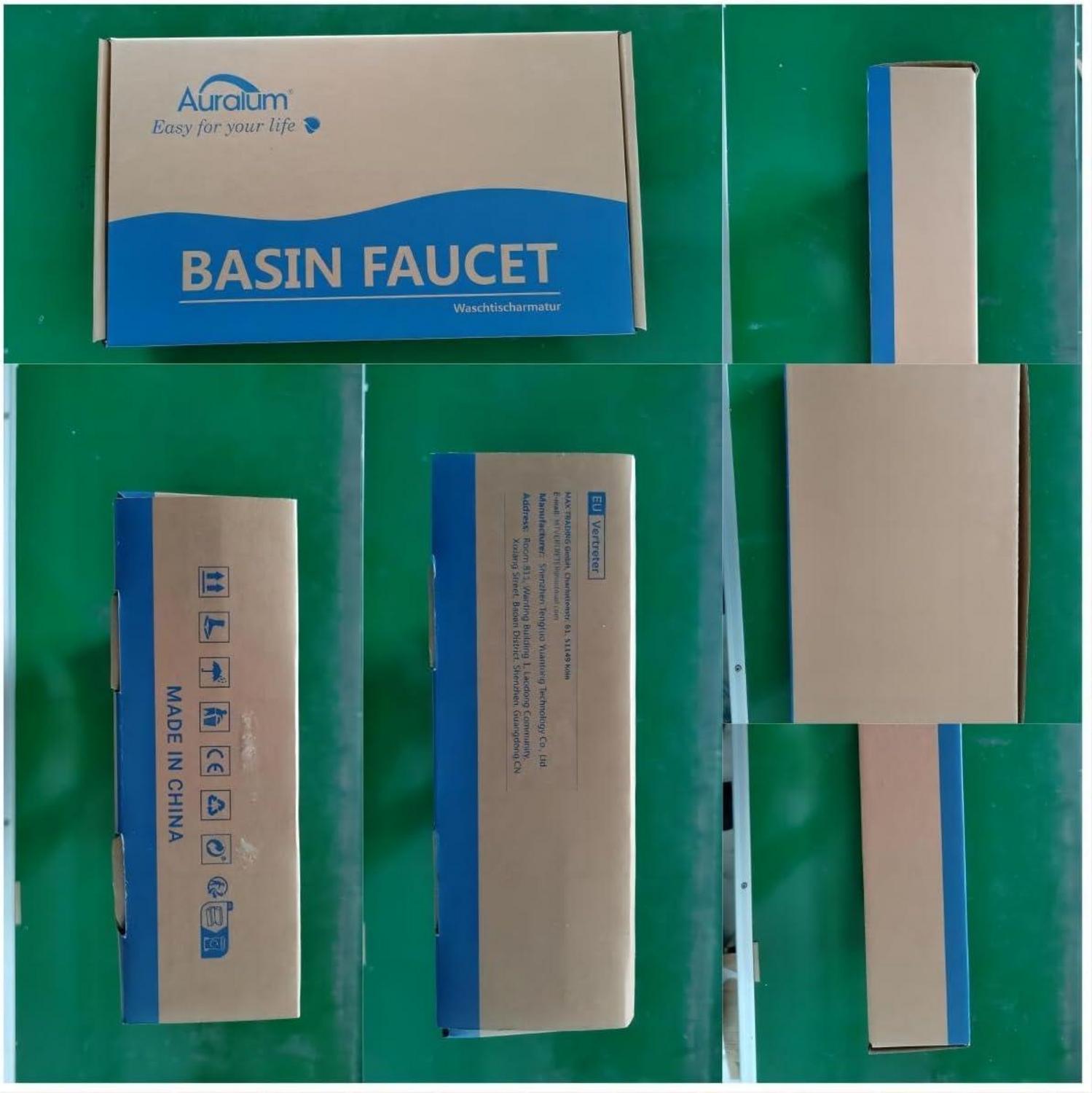 Auralum Wasserhahn Bad Klein Chrom Einhandmischer Waschtisch Armatur