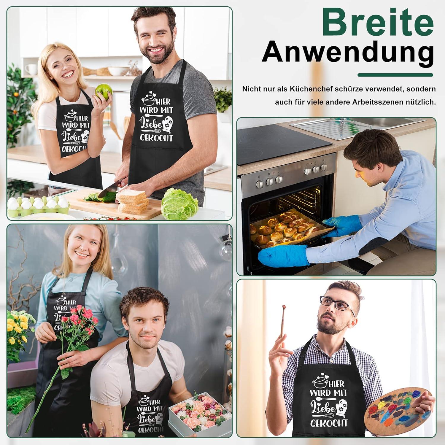 Grillschürze für Männer lustig wasserdicht verstellbar BBQ Geschenk