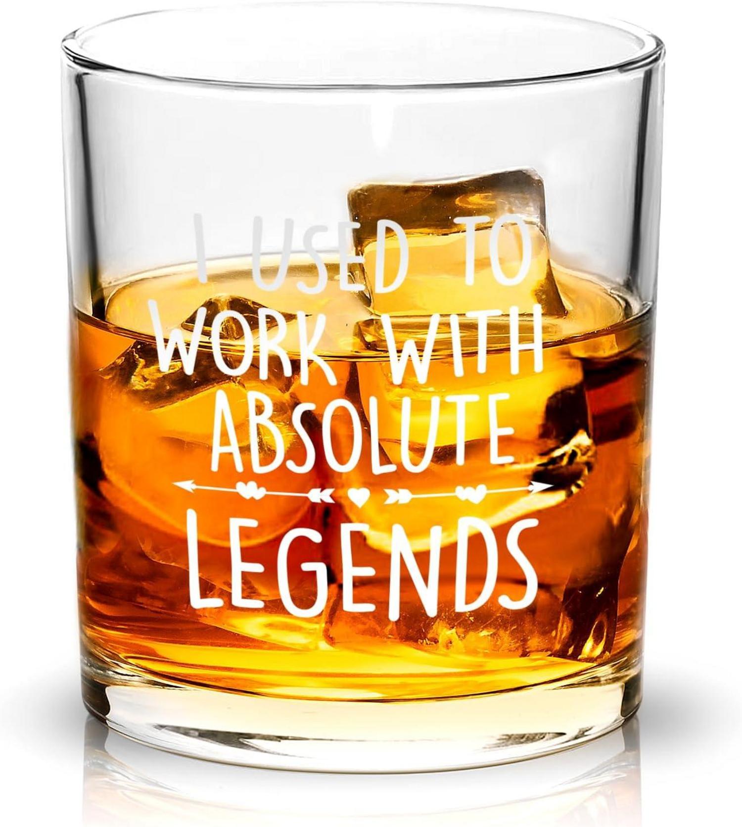 Whiskyglas Abschiedsgeschenk Kollegen Ruhestand 425 ml
