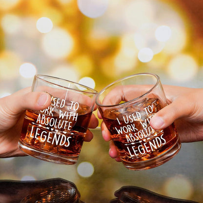 Whiskyglas Abschiedsgeschenk Kollegen Ruhestand 425ml