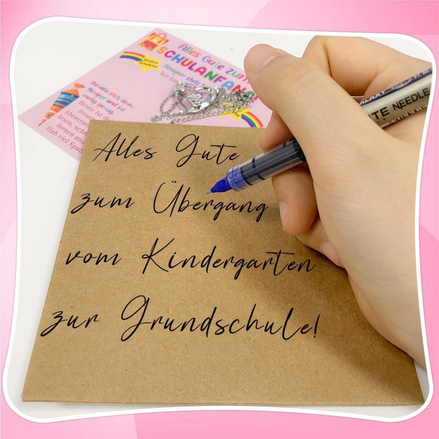 Einhorn Kette Mädchen Einschulung Geschenk Schulanfang Schmuck