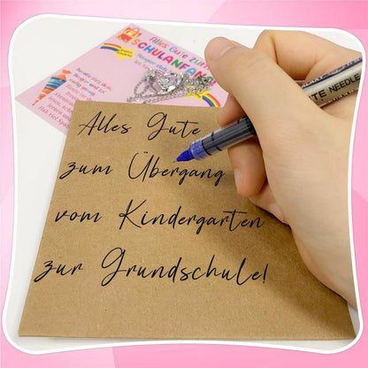 Einhorn Kette Mädchen Einschulung Geschenk Schulanfang Schmuck