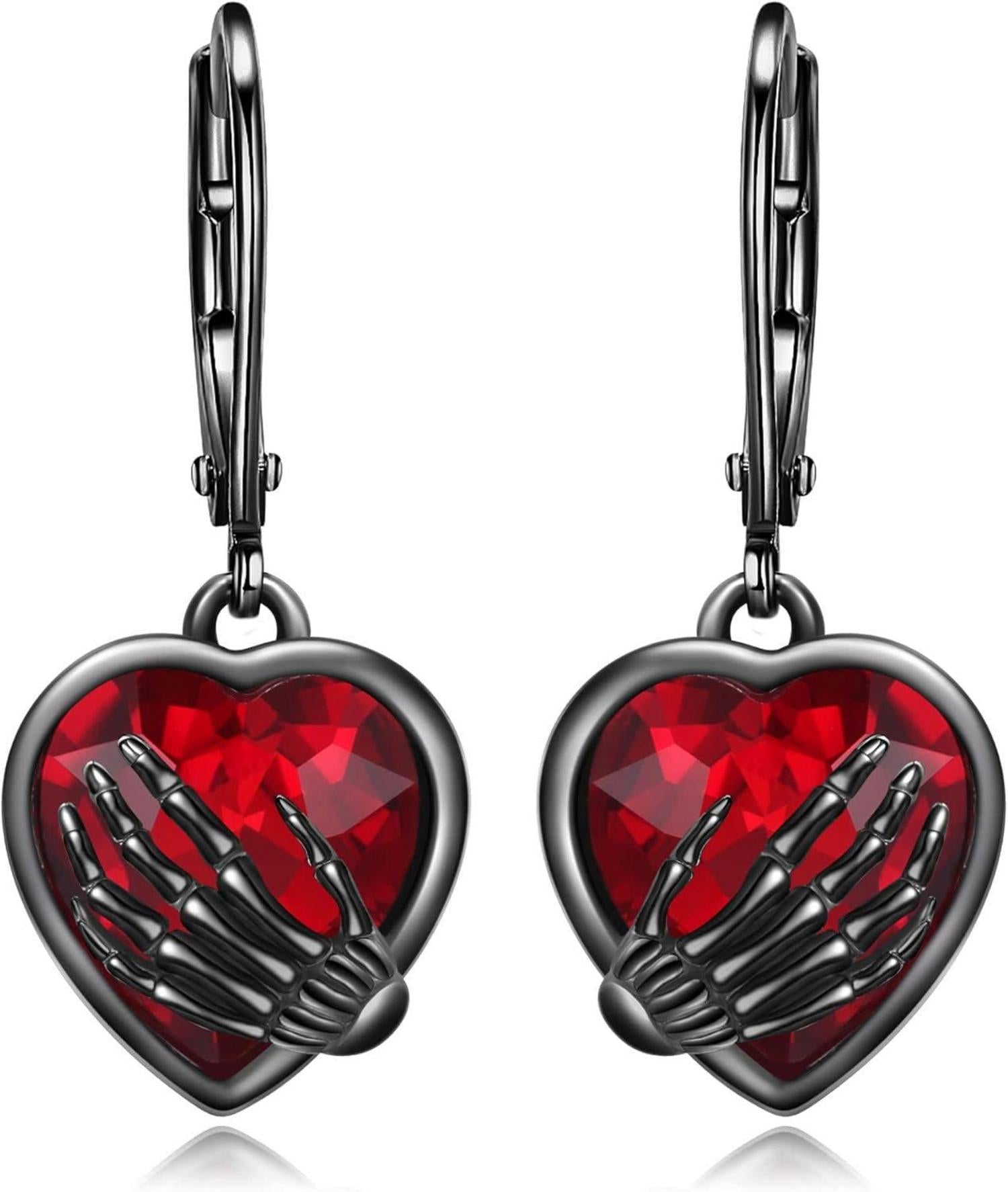 Totenkopf Skelett Sterling Silber Halloween Geschenke Frauen