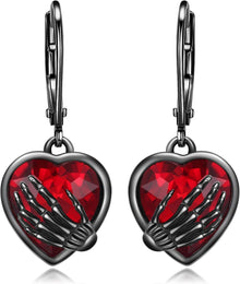 Totenkopf Skelett Sterling Silber Halloween Geschenke Frauen