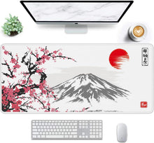 Gaming Mauspad Sakura Weiß XXL 900x400mm Premium Japan Fuji