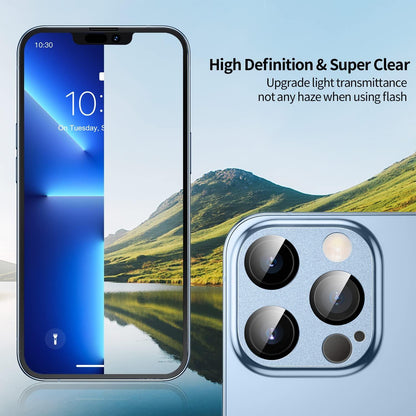 Kameraglas für iPhone 13 Pro/13 Pro Max, Mattes HD Glas