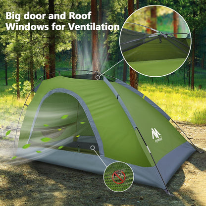 Ultraleichtes Wasserdichtes Einmannzelt Trekking Camping