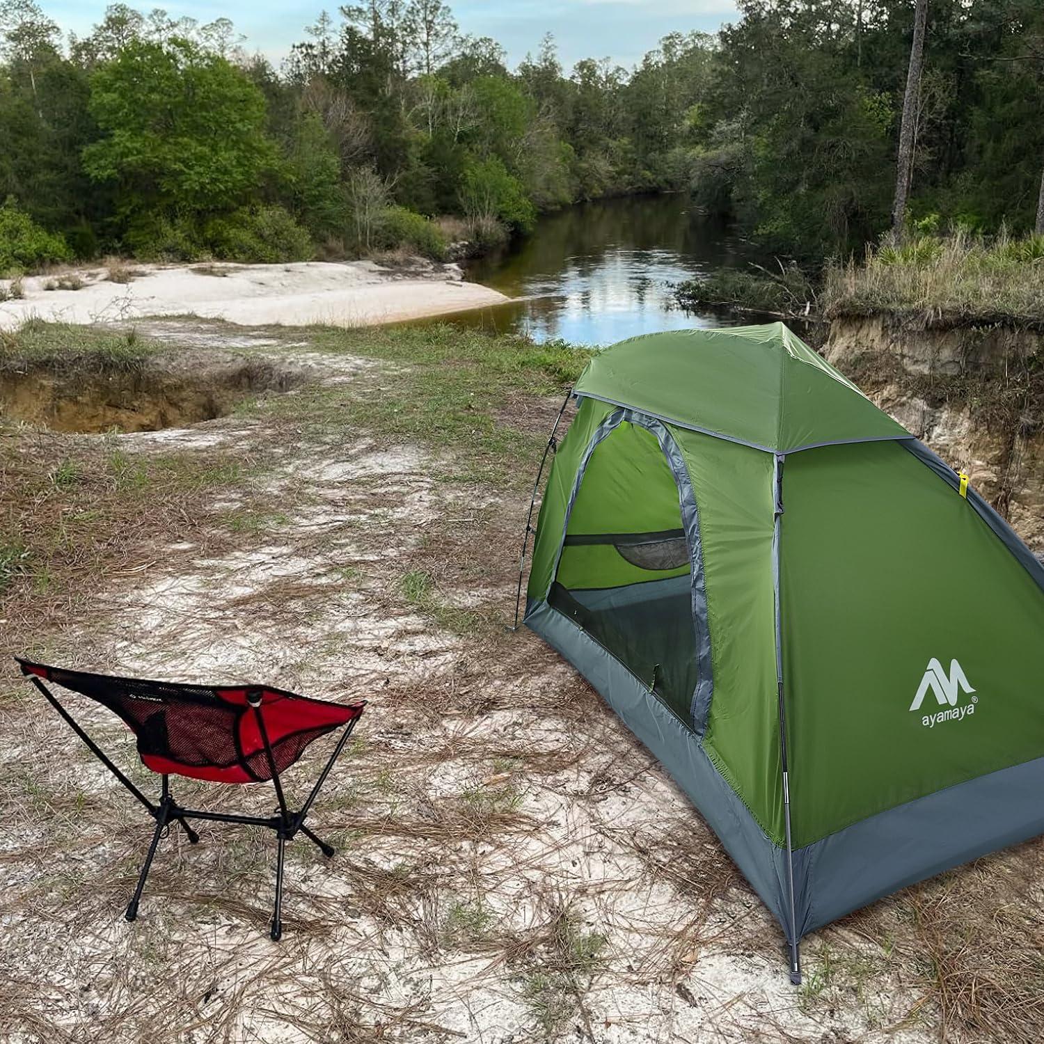 Ultraleichtes Einmannzelt Wasserdicht Camping Outdoor Trekking