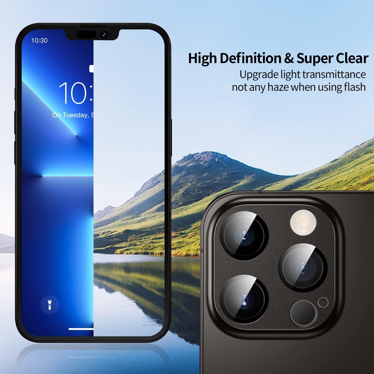 Kamera Schutz für iPhone 13 Pro/Max, Aluminiumlegierung
