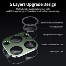 WSKEN iPhone 13 Pro/13 Pro Max Kamera Glas schutz, 9H Matt