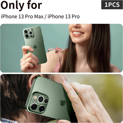Kameraschutz iPhone 13 Pro Max 9H Glas Kratzfest Matte Aluminiumlegierung