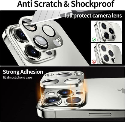 Kameraschutz aus Aluminiumlegierung für iPhone 13 Pro, Silber