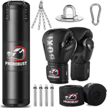Boxsack 120cm Oxford Tuch Heavy Duty mit 12oz Handschuhen